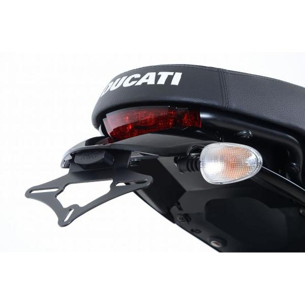 R&amp;G (アールアンドジー) フェンダーレスキット ブラック DUCATI Scrambler Si...