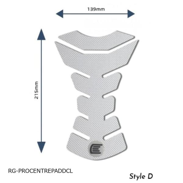 R&amp;G (アールアンドジー ) Eazi-Grip Tank Grips:PRO:クリア Desig...