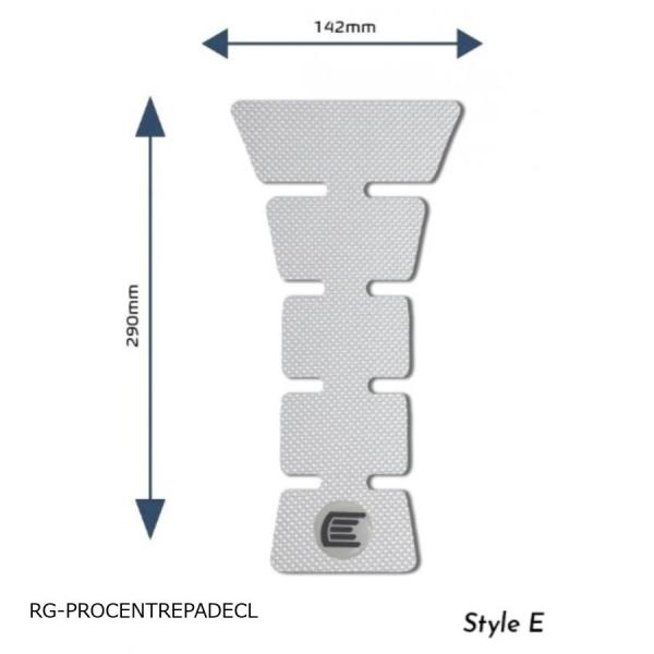 R&amp;G (アールアンドジー ) Eazi-Grip Tank Grips:PRO:クリア Desig...