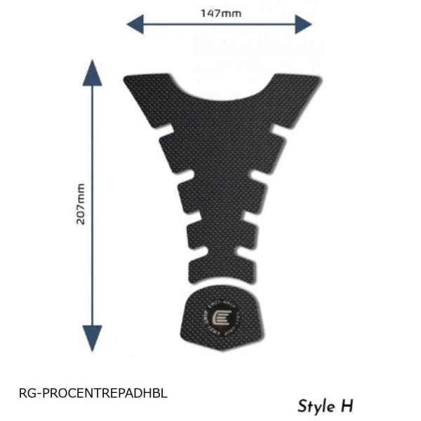 R&amp;G (アールアンドジー ) Eazi-Grip Tank Grips:PRO:ブラック COLO...