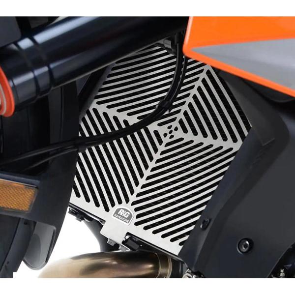 R&amp;G (アールアンドジー) ラジエターガード ステンレス 1290 SUPER DUKE [スーパ...