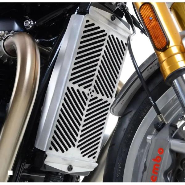 R&amp;G (アールアンドジー) ステンレス ラジエターガード TRIUMPH Thruxton1200...