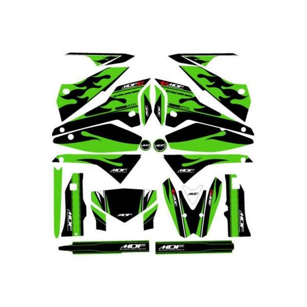 MDF (エムディーエフ) ファイアー デカール ステッカー コンプリート DトラッカーX D-TR...