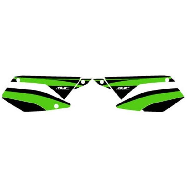 MDF (エムディーエフ) アタッカー デカール ステッカー サイドカバー KLX250 GR