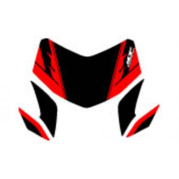MDF (エムディーエフ) ファイアー デカール ステッカー ライトカウルレッド CRF250M