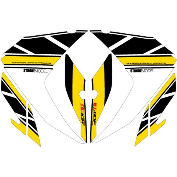 MDF (エムディーエフ) ストロボ デカール ステッカー フロントサイド YZF-R25 YZF-...