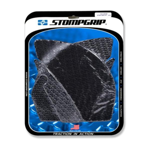 STOMPGRIP (ストンプグリップ) トラクションパッドタンクキット ブラック ICON ZX-...
