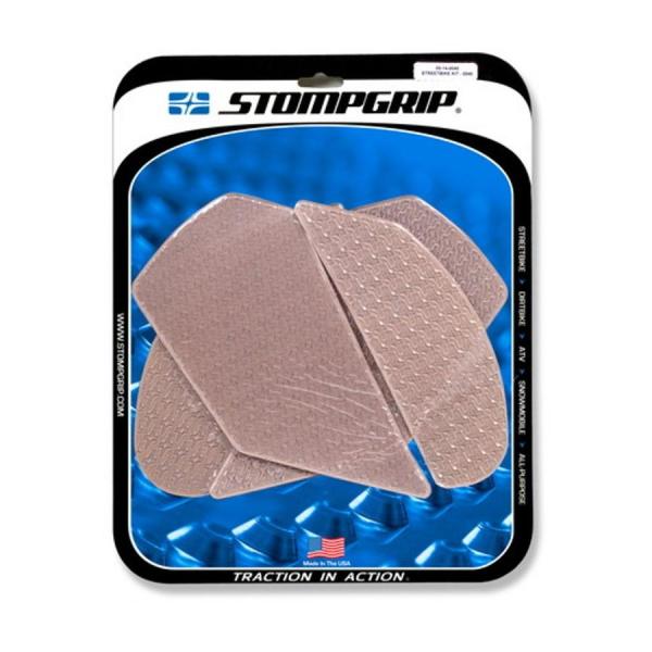 STOMPGRIP (ストンプグリップ) トラクションパッドタンクキット クリア ICON ZX10...