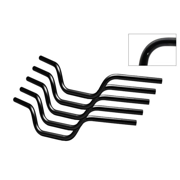 EFFEX (エフェックス) スーパーバーEuropean スチールブラック 汎用Type-2 （5...