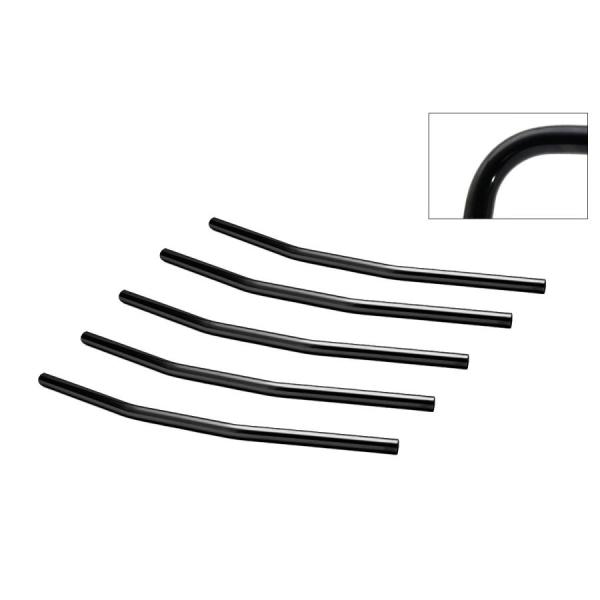 EFFEX (エフェックス) スーパーバーDrag スチールブラック 汎用Type-4 （5本セット...