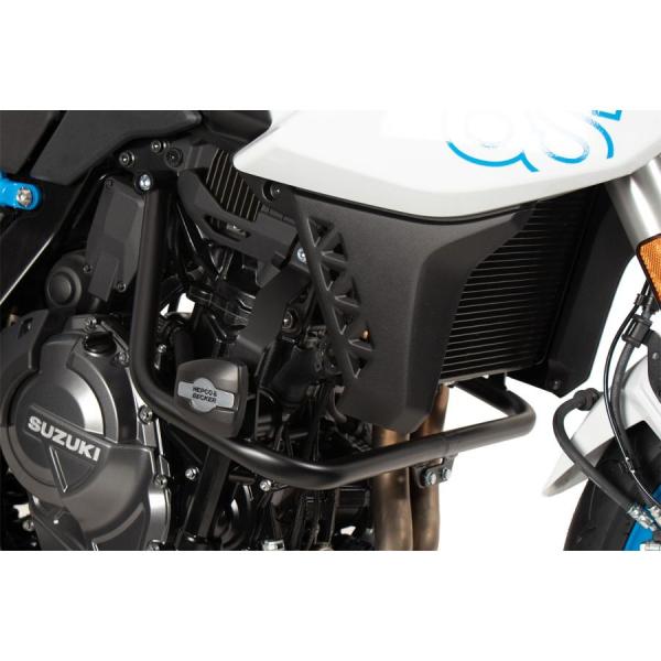 ヘプコ&amp;ベッカー エンジンガード ブラック クラッシュパッド付 GSX-8S 5013551 00 ...