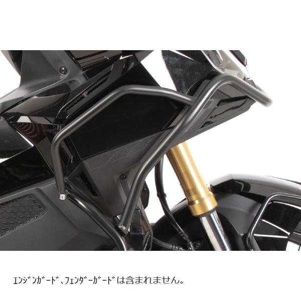 ヘプコ&amp;ベッカー フロントアッパークラッシュガード ブラック X-ADV 5039555 00 01