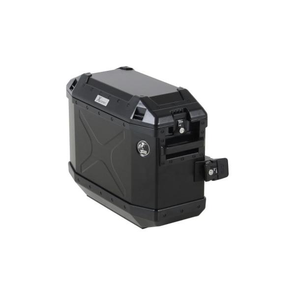 ヘプコ&amp;ベッカー エクスプローラー(XPLORER) サイドケース 30 左 ブラック 610213...