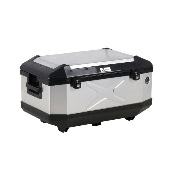 ヘプコ&amp;ベッカー エクスプローラー(XPLORER) トップケース60 シルバー