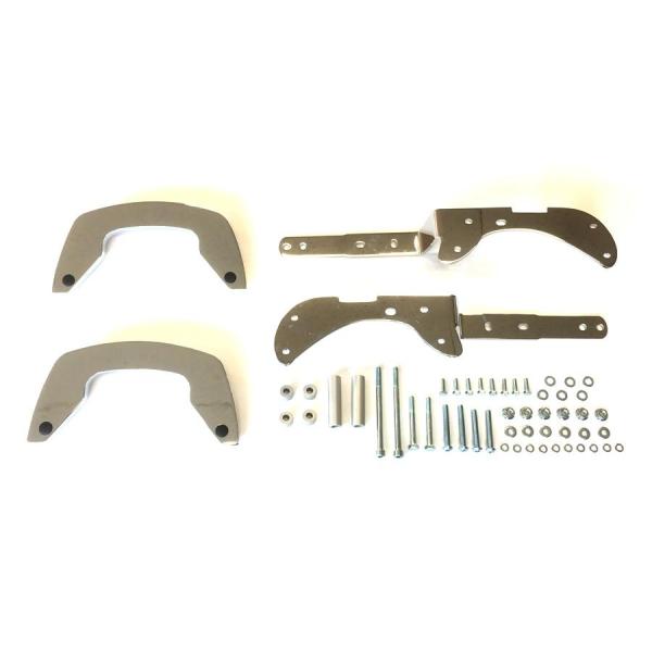 ヘプコ&amp;ベッカー C-Bowサイドキャリア クローム Sportster883Roadster/Fo...