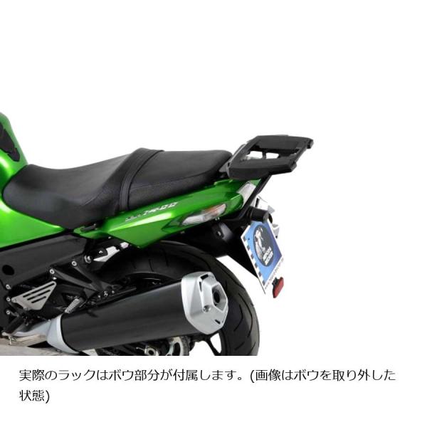 ヘプコ&amp;ベッカー トップケースキャリア アルラック ブラック ZZR-1400 6502502-01...