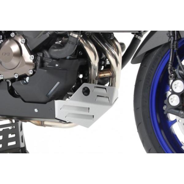 ヘプコ&amp;ベッカー エンジンアンダーガード シルバー MT-09