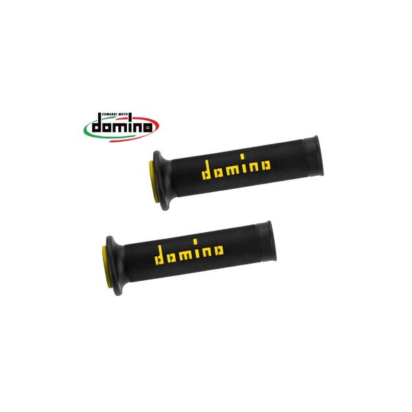 domino (ドミノ) グリップ レースタイプ ブラックXイエロー A01041C4740