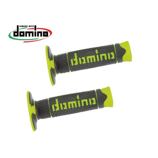 domino (ドミノ) グリップ オフロードタイプ DSH ブラックXフローイエロー A26041...