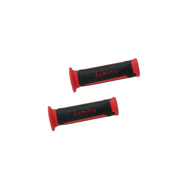 domino (ドミノ) グリップ ツーリスモタイプ ブラックxレッド A35041C4270