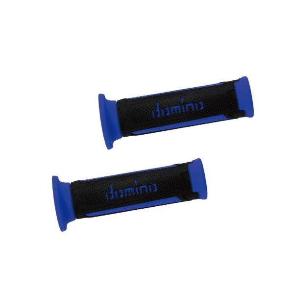 domino (ドミノ) グリップ ツーリスモタイプ ブラック×ブルー A35041C4870