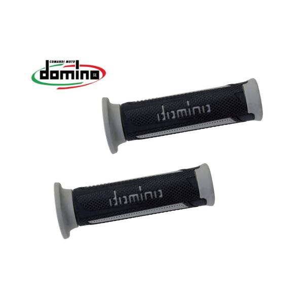 domino (ドミノ) グリップ ツーリスモタイプ ブラック×グレー A35041C5270