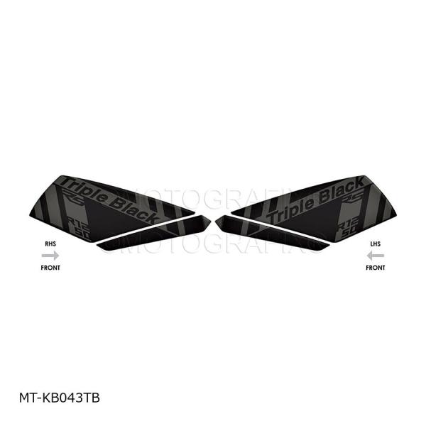 モトグラフィックス KNEE BODY PAD R1250RS/Triple ブラック Editio...