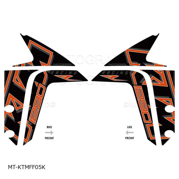 モトグラフィックス フロントフェンダーキット 1290Super Duke R(17-19) MT-...