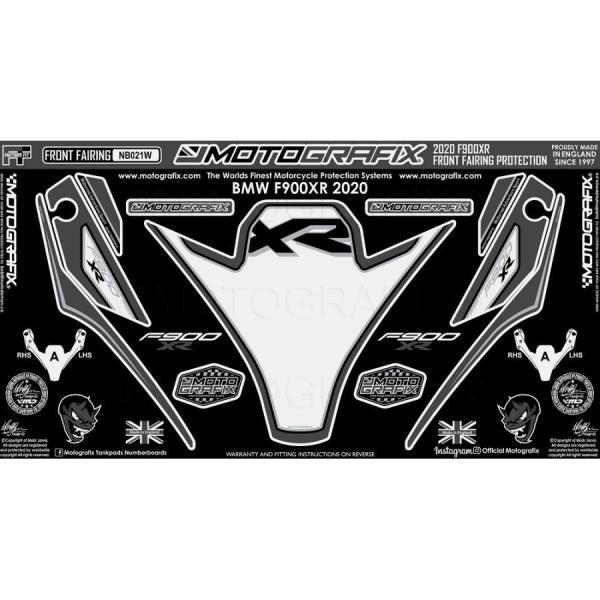 モトグラフィックス ボディパッド FRONT BMW F900XR MT-NB021W