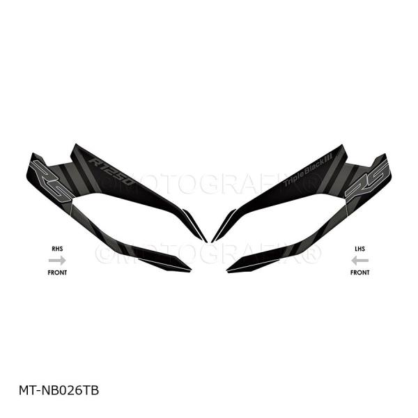 モトグラフィックス FRONT BODY PAD FRONT R1250RS/Triple ブラック...