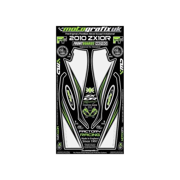 モトグラフィックス ボディパッド FRONT ZX-10R NINJA MT-NK015G