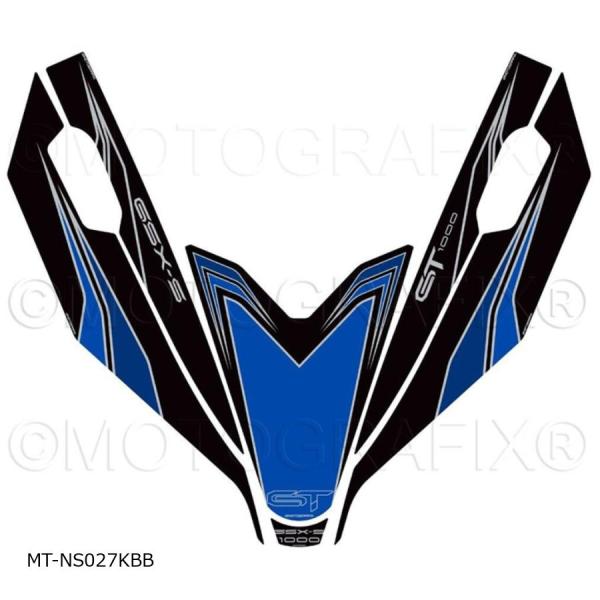 モトグラフィックス FRONT BODY PAD GSX-S1000GT MT-NS027KBB