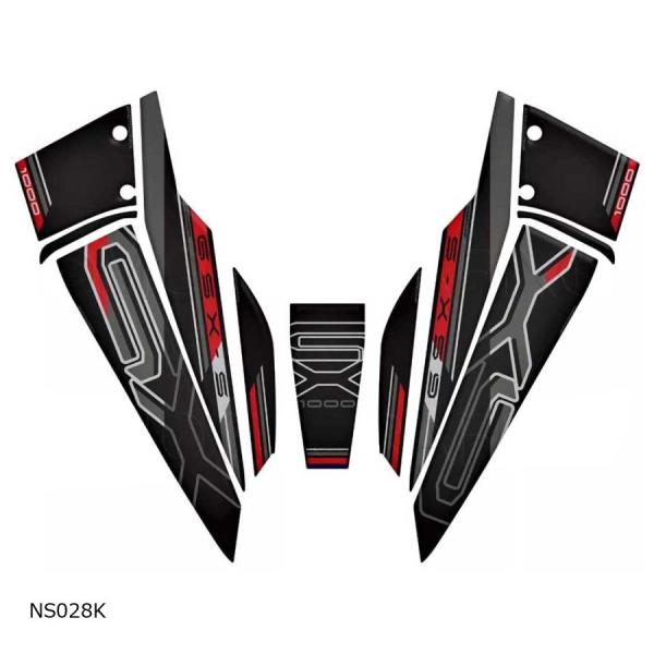 モトグラフィックス Number Board Decal Protector GSX-S1000GX...