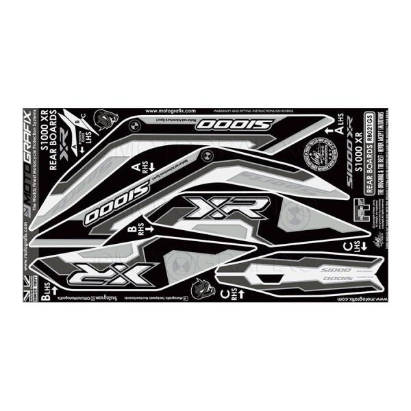 モトグラフィックス REAR BODY PAD S1000XR MT-RB021GS