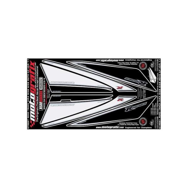 モトグラフィックス ボディパッド REAR GSX-R1000 K3/K4(03/04 MT-RS0...