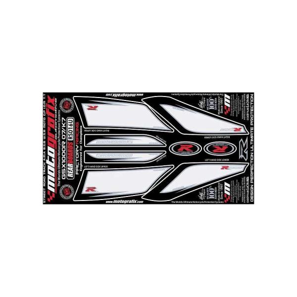モトグラフィックス ボディパッド REAR GSX-R1000 K7/K8(07/08) MT-RS...