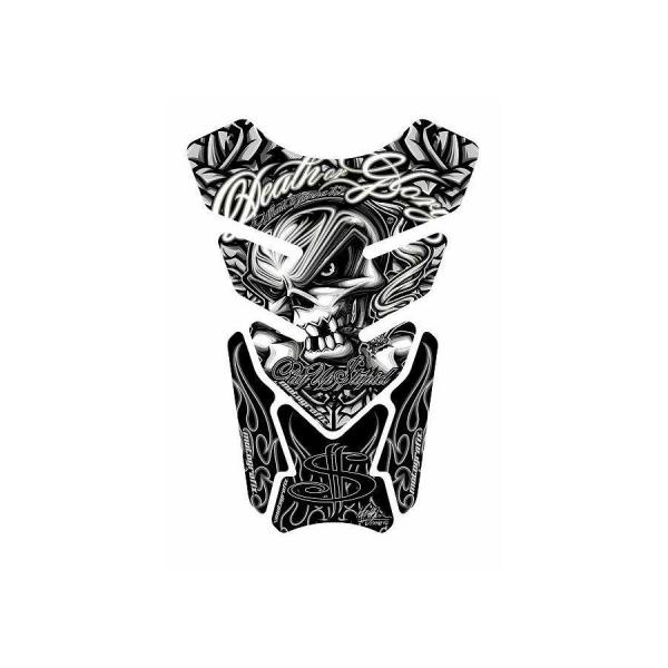 モトグラフィックス タンクパッド ブラック STREET QUADPAD MT-ST086K