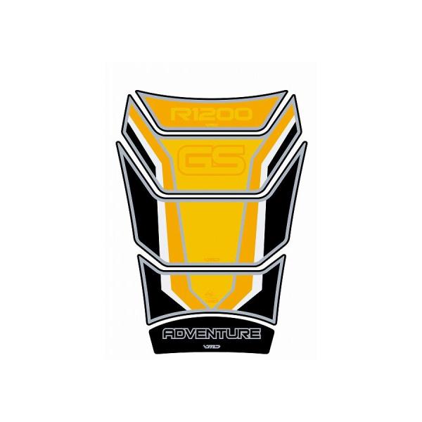 モトグラフィックス タンクパッド イエロー R1200GS Adventure 06-13 MT-T...
