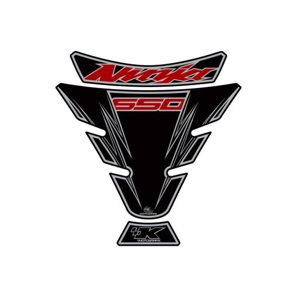 モトグラフィックス タンクパッド ブラック Ninja650 06-14 MT-TK018K