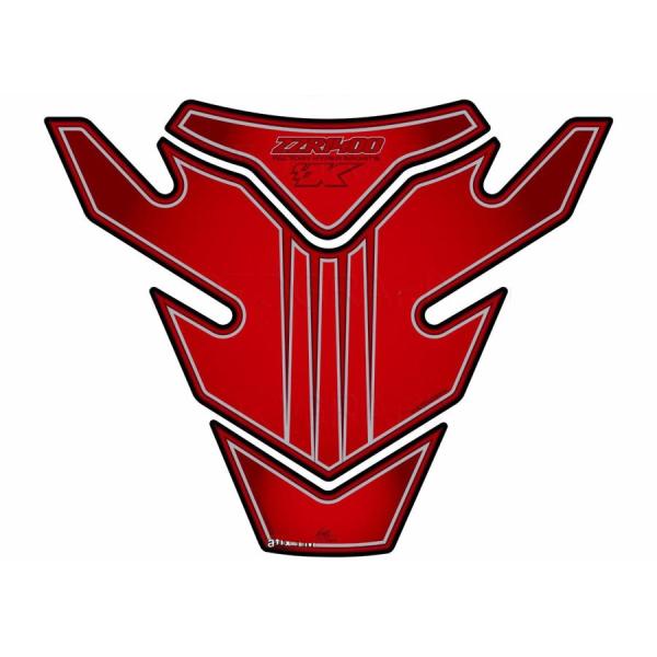 モトグラフィックス タンクパッド レッド ZX-14R 12-16/ZZR1400 06-11 MT...