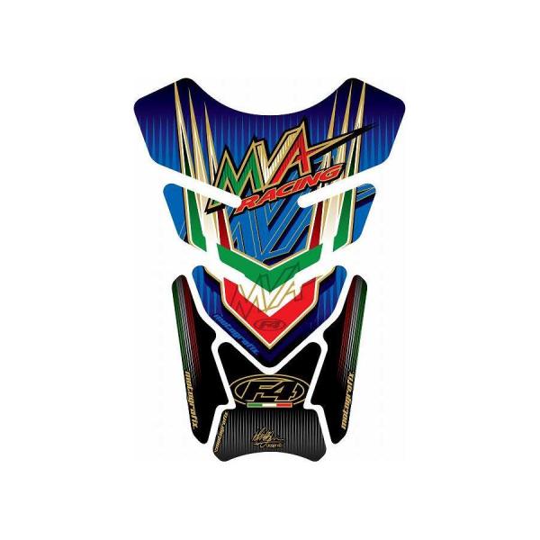 モトグラフィックス タンクパッド ブルー MV AGUSTA QUADPAD MT-TM001B