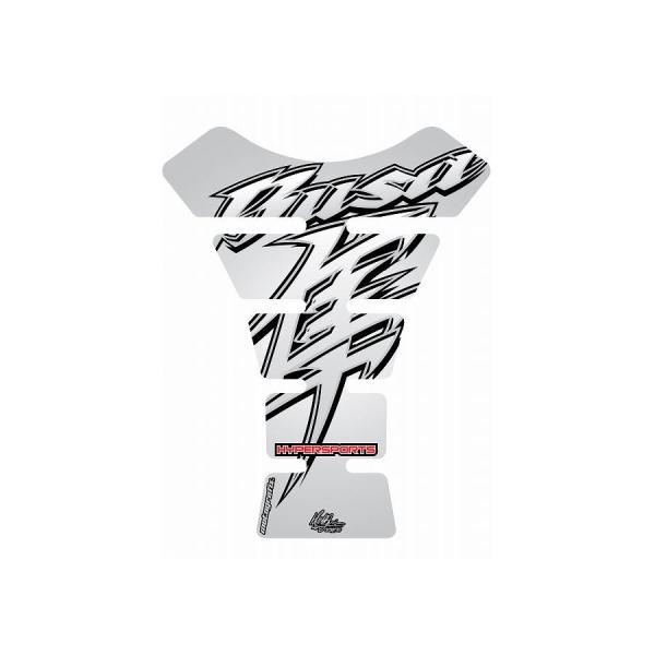 モトグラフィックス タンクパッド ホワイト GSX1300R隼 MT-TS013W