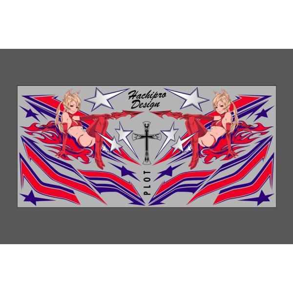 Plot (プロト) デカール デビルPlot (プロト)タン R＆B L 汎用 Lサイズ