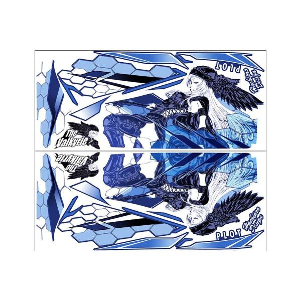 Plot (プロト) デカールキット ヴァルキリー ブルー YZF-R3/R25