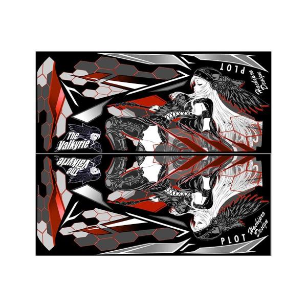 Plot (プロト) デカールキット ヴァルキリー ブラック YZF-R3/R25