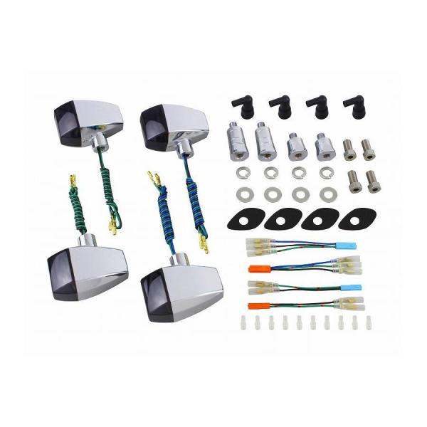 POSH Faith(ポッシュフェイス) ZRウインカーキット メッキ/スモーク CB1300SB ...