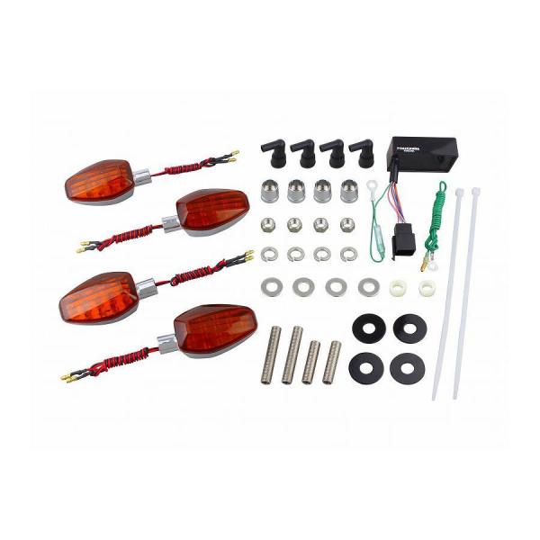 POSH Faith(ポッシュフェイス) LWLEDウインカーキット メッキ/オレンジ CBR250...