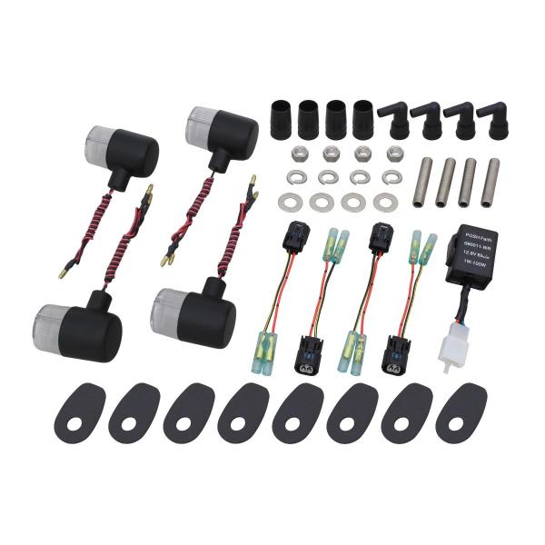 POSH Faith (ポッシュフェイス) LED クラシカル 71タイプウインカー ブラックボディ...