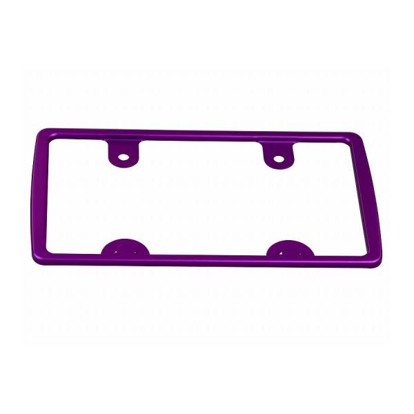 POSH Faith (ポッシュフェイス) ライセンスフレームL 紫 (BB) 250cc- 500...