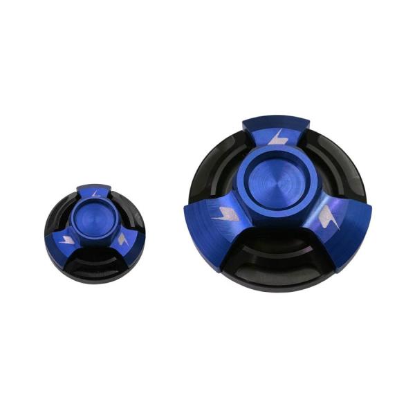 BIKERS(バイカーズ) ジェネレーターカバーキャップ アルミ ブルー GROM グロム CBR2...